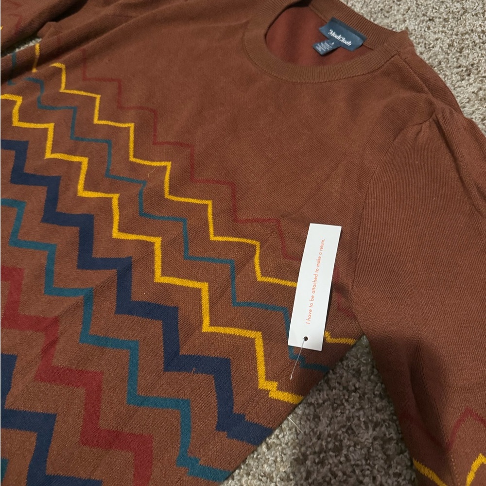 ModCloth Chevron Knit Sweater - Picture 5 of 8